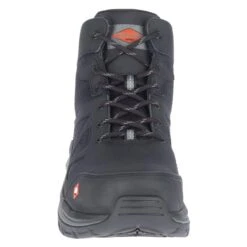 Men's Merrell Work Fullbench Speed Mid Carbon Toe Boots -Boots Sale Store 2 650 merrell work fullbench speed mid carbon toe boots black