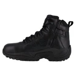 Men's Reebok 6" Rapid Response RB Composite Toe Side-Zip Boots -Boots Sale Store 2 650 reebok 6 rapid response rb composite toe side zip black1