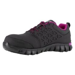 Women's Reebok Sublite Cushion Work Composite Toe Boots -Boots Sale Store 2 650 reebok sublite cushion work composite toe boots black pink