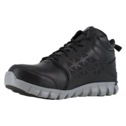 Men's Reebok Sublite Cushion Work Mid Alloy Toe Met Guard Boots 9 Men's Reebok Sublite Cushion Work Mid Alloy Toe Met Guard Boots -Boots Sale Store 2 650 reebok sublite cushion work mid alloy toe met guard black