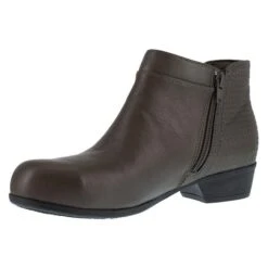 Women's Rockport Works Carly Alloy Toe -Boots Sale Store 2 650 rockport works carly alloy toe charcoal