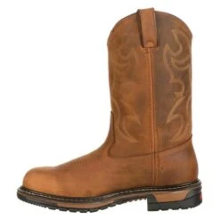 Men's Rocky 11" Original Ride Round Toe Steel Toe Waterproof Boots -Boots Sale Store 2 650 rocky 11 original ride round toe steel toe waterproof aztec crazy horse