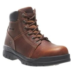 Men's Wolverine 6" Marquette Steel Toe Boots -Boots Sale Store 2 650 wolverine 6 marquette steel toe walnut