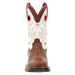 Women's Durango Maverick Steel Toe Waterproof Western Work Boots -Boots Sale Store 3 650 durango maverick steel toe waterproof western work boots sable brown white