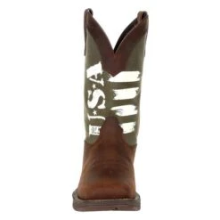 Men's Durango Rebel USA Print Western Boots -Boots Sale Store 3 650 durango rebel usa print western boots brown army green