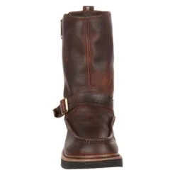 Men's Georgia 10" X-10 Pull-On Side-Zip Waterproof Boots -Boots Sale Store 3 650 georgia 10 x 10 pull on side zip waterproof soggy copper kettle