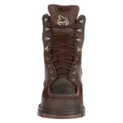 Men's Georgia 8" Athens Moc Toe Waterproof Boots -Boots Sale Store 3 650 georgia 8 athens moc toe waterproof brown