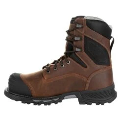 Men's Georgia 8" Rumbler Composite Toe Waterproof Boots -Boots Sale Store 3 650 georgia 8 rumbler composite toe waterproof brown