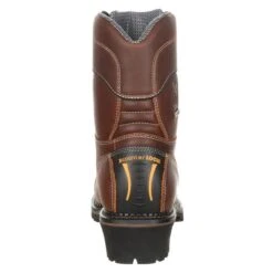 Men's Georgia AMP LT Logger Composite Toe Waterproof Boots -Boots Sale Store 3 650 georgia amp lt logger composite toe waterproof brown