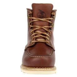 Men's Georgia USA Wedge Moc Toe Boots -Boots Sale Store 3 650 georgia usa wedge moc toe brown