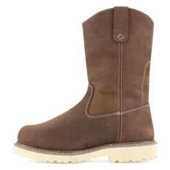 Men's Iron Age 11" Solidifier Pull-On Composite Toe Met Guard Boots -Boots Sale Store 3 650 iron age 11 solidifier pull on composite toe met guard boots brown