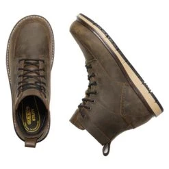 Men's Keen Utility 6" San Jose Aluminum Toe Waterproof Boots -Boots Sale Store 3 650 keen utility 6 san jose aluminum toe waterproof cascade brown black