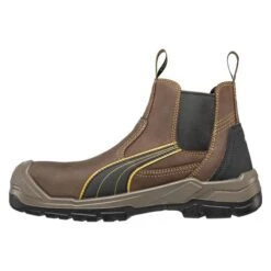 Men's Puma Safety Tanami Mid Composite Toe Waterproof Boots -Boots Sale Store 3 650 puma safety tanami mid composite toe waterproof boots brown