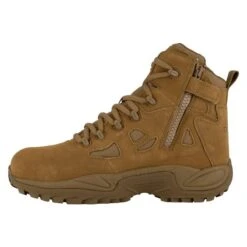 Men's Reebok 6" Rapid Response RB Composite Toe Side-Zip Boots -Boots Sale Store 3 650 reebok 6 rapid response rb composite toe side zip coyote brown