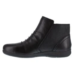 Women's Rockport Works Daisey Side-Zip Alloy Toe -Boots Sale Store 3 650 rockport works daisey side zip alloy toe black