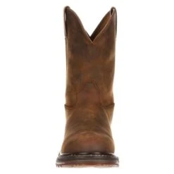 Men's Rocky 10" Original Ride Round Toe Unlined Boots -Boots Sale Store 3 650 rocky 10 original ride round toe unlined old weathered tan