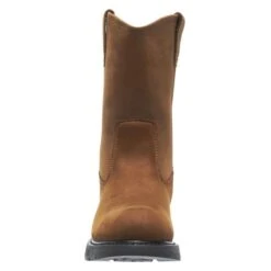 Men's Wolverine 10" Leather Wellington Steel Toe Boots -Boots Sale Store 3 650 wolverine 10 leather wellington steel toe brown