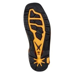 Men's Ariat 11" Intrepid VentTek Composite Toe Boots -Boots Sale Store 4 650 ariat 11 intrepid venttek composite toe cocoa brown work orange