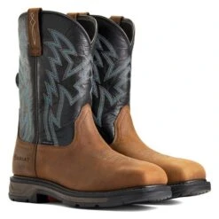 Men's Ariat Workhog XT BOA Composite Toe Boots -Boots Sale Store 4 650 ariat workhog xt boa composite toe boots aged bark black