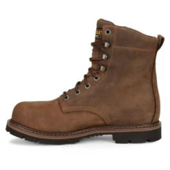 Men's Carolina 8" Installer Steel Toe Waterproof Boots -Boots Sale Store 4 650 carolina 8 installer steel toe waterproof boots brown