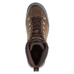 Men's CAT Threshold Waterproof Boots -Boots Sale Store 4 650 cat threshold waterproof real brown