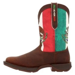 Men's Durango Rebel Mexico Flag Western Boots -Boots Sale Store 4 650 durango rebel mexico flag western boots s y brown mexico flag
