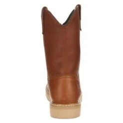 Men's Georgia 10" Wedge Wellington Pull-On Boots -Boots Sale Store 4 650 georgia 10 wedge wellington pull on barracuda gold