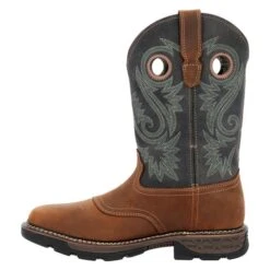 Men's Georgia 11" Carbo-Tec FLX Pull-On Square Waterproof Toe Boots 13 Men's Georgia 11" Carbo-Tec FLX Pull-On Square Waterproof Toe Boots -Boots Sale Store 4 650 georgia 11 carbo tec flx pull on square toe waterproof boots brown navy