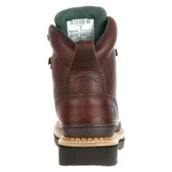 Women's Georgia 6" Giant Steel Toe Boots -Boots Sale Store 4 650 georgia 6 giant steel toe soggy brown2