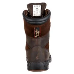 Men's Georgia 8" Athens Moc Toe Waterproof Boots -Boots Sale Store 4 650 georgia 8 athens moc toe waterproof brown