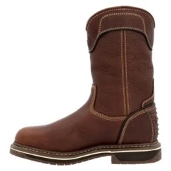 Women's Georgia Amp LT Edge Waterproof Pull-On Work Boots -Boots Sale Store 4 650 georgia amp lt edge waterproof pull on work boots brown