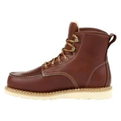 Men's Georgia USA Wedge Moc Toe Boots -Boots Sale Store 4 650 georgia usa wedge moc toe brown