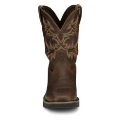 Men's Justin Original Work Boots 11" Driller Square Toe Waterproof 15 Men's Justin Original Work Boots 11" Driller Square Toe Waterproof -Boots Sale Store 4 650 justin original work boots 11 driller square toe waterproof rugged tan