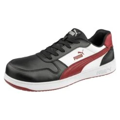 Men's Puma Safety Frontcourt Composite Toe -Boots Sale Store 4 650 puma safety frontcourt composite toe black white red