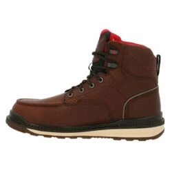 Men's Rocky Rams Horn Wedge Work Composite Toe Waterproof -Boots Sale Store 4 650 rocky rams horn wedge work composite toe waterproof brown