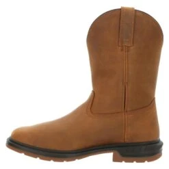 Men's Rocky Worksmart Western Met Guard Composite Toe Waterproof Boots -Boots Sale Store 4 650 rocky worksmart western met guard composite toe waterproof boots brown