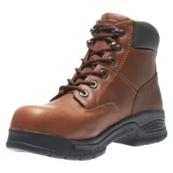 Men's Wolverine 6" Harrison Steel Toe Boots -Boots Sale Store 4 650 wolverine 6 harrison steel toe brown1