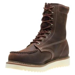 Men's Wolverine 8" Loader Steel Toe Boots -Boots Sale Store 4 650 wolverine 8 loader steel toe brown