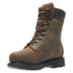Men's Wolverine 8" McKay Steel Toe Waterproof Boots -Boots Sale Store 4 650 wolverine 8 mckay steel toe waterproof brown