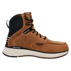 Men's Georgia 6" DuraBlend Sport Moc-Toe Composite Toe Waterproof Boots -Boots Sale Store 5 650 georgia 6 durablend sport moc toe composite toe waterproof boots barracuda