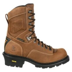 Men's Georgia Comfort Core Logger Composite Toe Waterproof Boots -Boots Sale Store 5 650 georgia comfort core logger composite toe waterproof brown