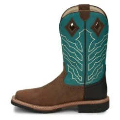 Men's Justin Original Work Boots 12" Derrickman Steel Toe Waterproof 17 Men's Justin Original Work Boots 12" Derrickman Steel Toe Waterproof -Boots Sale Store 5 650 justin original work boots 12 derrickman steel toe waterproof peanut wyoming turquoise crunch