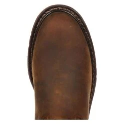 Men's Rocky 10" Original Ride Round Toe Unlined Boots -Boots Sale Store 5 650 rocky 10 original ride round toe unlined old weathered tan