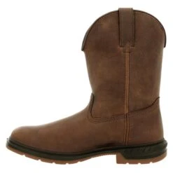 Men's Rocky Worksmart Unlined Western Boots -Boots Sale Store 5 650 rocky worksmart unlined western boots dark brown