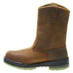 Men's Wolverine 10" Durashocks Wellington 200G Steel Toe Waterproof Boots -Boots Sale Store 5 650 wolverine 10 durashocks wellington 200g steel toe waterproof brown