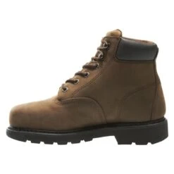 Men's Wolverine 6" McKay Steel Toe Waterproof Boots -Boots Sale Store 5 650 wolverine 6 mckay steel toe waterproof brown