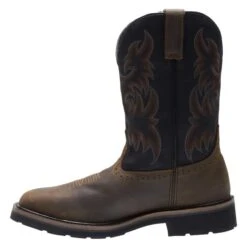 Men's Wolverine Rancher Steel Toe Waterproof Boots -Boots Sale Store 5 650 wolverine rancher steel toe waterproof black brown