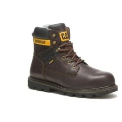 Men's CAT Structure Cool Composite Toe Boots -Boots Sale Store 6 650 cat structure cool composite toe boots dark brown