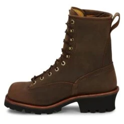 Men's Chippewa Boots 8" Paladin Lace-to-Toe Waterproof 16 Men's Chippewa Boots 8" Paladin Lace-to-Toe Waterproof -Boots Sale Store 6 650 chippewa boots 8 paladin lace to toe waterproof bay apache