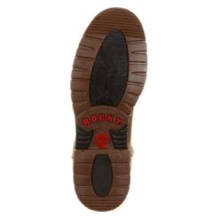 Men's Rocky 10" Original Ride Round Toe Unlined Boots -Boots Sale Store 6 650 rocky 10 original ride round toe unlined old weathered tan